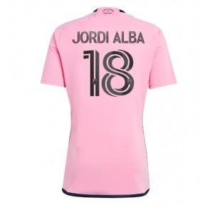 Inter Miami Jordi Alba #18 Domácí Dres 2024-25 Krátký Rukáv